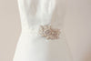 wedding dress sash - perle