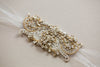 Vintage inspired gold bridal bracelet - BA05