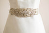 Designer bridal dress sash