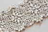 Bridal sash - Viva Sparkle 19 inches