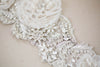 Embellished bridal sash
