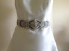 Bridal sash belt - Calida in Silver, Antique Silver or Gold