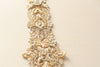 millieicaro wedding dress belt in gold and ivory