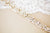 Gold and Offwhite Bridal Sash - Style R98