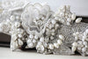 Rhinestone and pearl bridal hair comb - Style H52