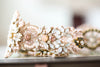 rosegold and opal wedding sashes and belts