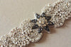 Bridal jewelry - Blume grey bracelet