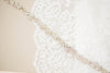 handmade crystal bridal dress sash