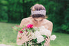 Floral bridal headband - Enna H46