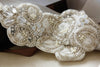 Floral bridal dress embellishment - S54