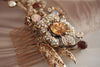 Gold Bridal headpiece - Esta comb large (ready to ship)