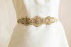gold bridal belts and sashes - clara