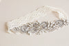 Vintage inspired antique bridal garter - Style R31
