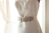 Bridal sash - Lilly 9 inches