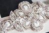 millieicaro bridal sash - magnolia silver