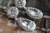 Bridal jewelry - earrings Fiori (ready to ship)