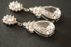 Bridal jewelry - earrings Fiorella (ready to ship)
