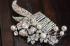 Bridal headpiece - Esta comb large (ready to ship)