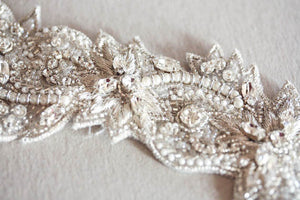 Bridal headpiece - Roza v2