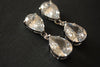 Bridal jewelry - earrings Waterdrop (ready to ship)