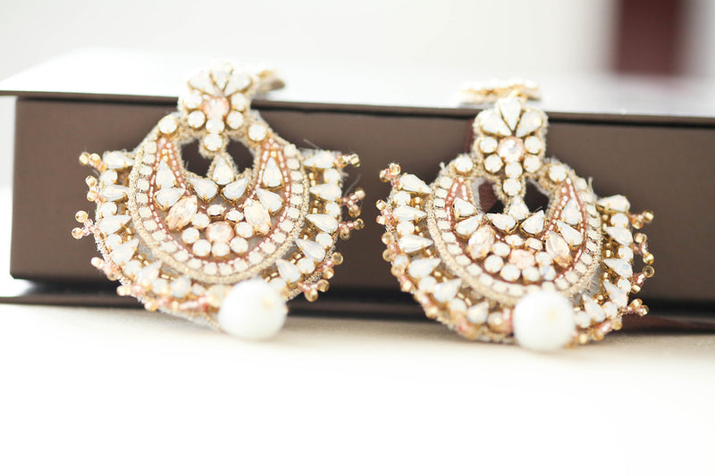 Gold Wedding Earrings