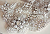 Bridal sash - Flora 11 inches