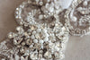 Wedding Sash Belt made with Pearls and Crystals