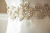 wedding dress belt - ash