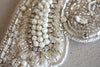 wedding sashes - silver