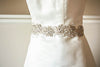 Millieicaro bridal dress sashes - Silver