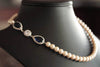 Bridal jewelry - necklace Royal blue