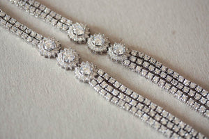 Bridal jewelry - necklace Fiorella (Ready to ship)