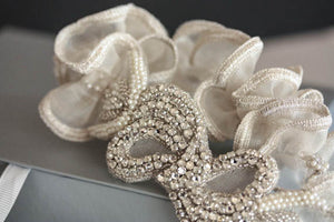 Bridal garter set - Tulip
