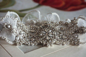 Bridal garter set - Viva organza