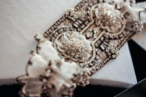 Bridal garter set - Mi Antique
