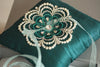 Ring bearer pillow - Nu teal