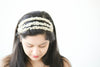 3 strand bridal headband Style R109