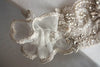 Bridal garter set - San silver