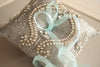 Ring bearer pillow - Nevio silver grey
