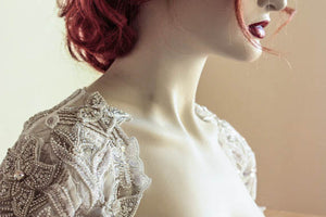 Designer wedding shrug 