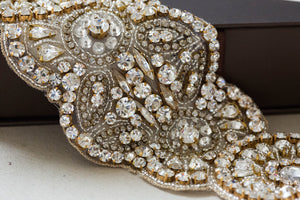 millieicaro gold bridal dress embellishments