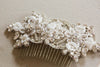 Floral bridal hair comb - Style H28