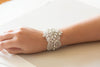 swarovski bridal bracelet - R06