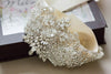 embellished bridal dress sash