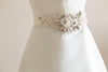 designer wedding dress sash