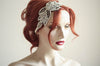 Bridal headpiece Noah style4 (one qty ready to ship)