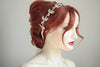 Bridal headpiece - Gold leaf