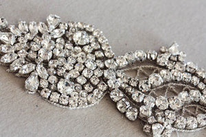 Bridal headpiece - Hearts style2