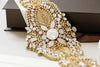 Vintage bridal sash S54