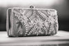 beaded bridal clutch - ct01